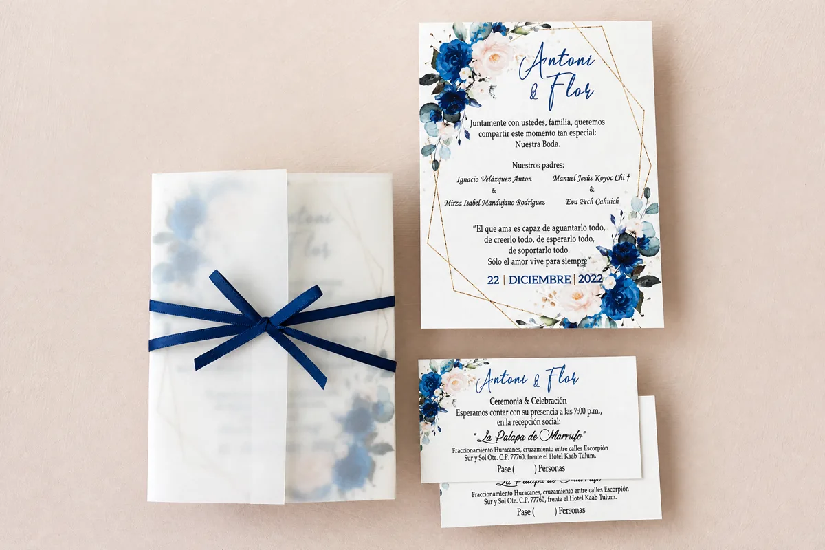 Imagen de muestra: Invitaciones